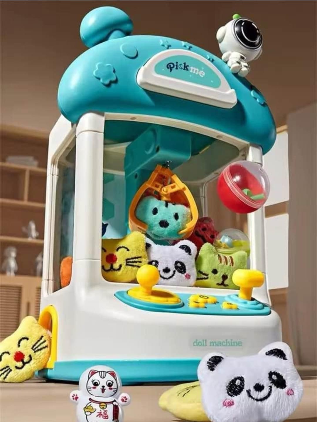 Mini Máquina Atrapapeluches XL con garras – juego de destreza para niños