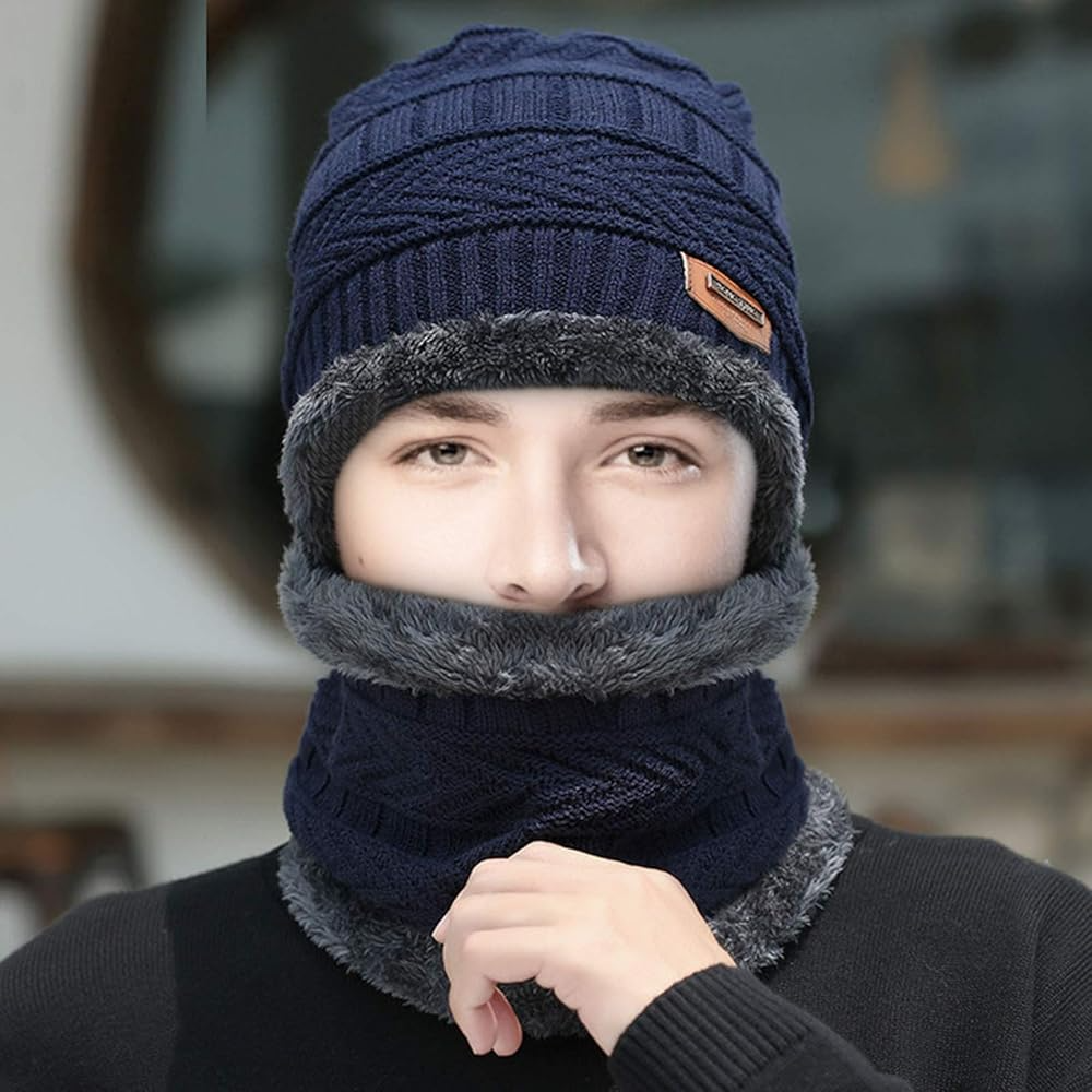 Set Gorro + Bufanda Térmica de Invierno con Interior de Chiporro