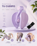 Ejercitador pélvico con contador digital, ambiente rosado
