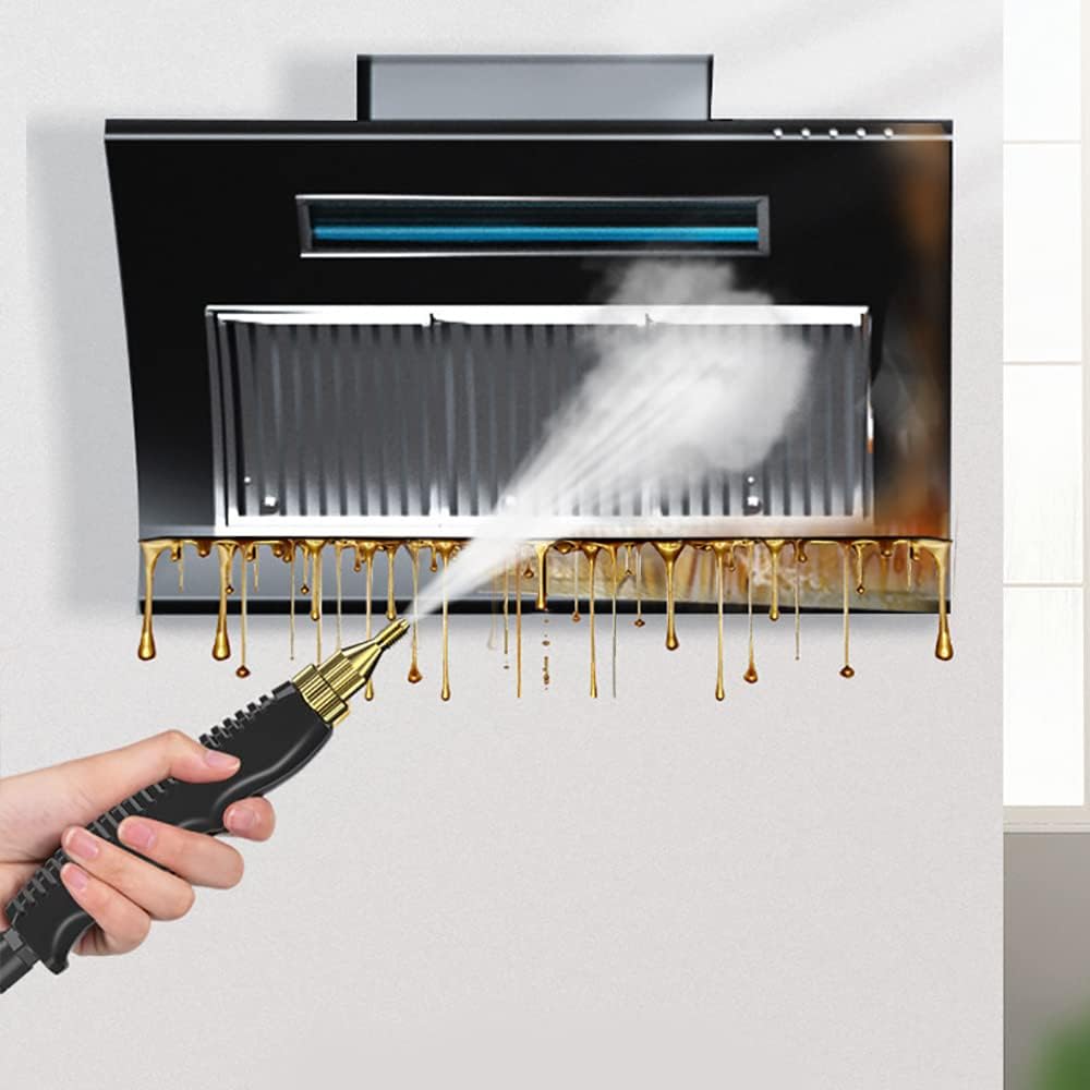 Limpiador a Vapor de Mano 5 en 1 Anti-Grasa Sin Químicos