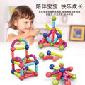 Set de bloques magnéticos para armar, 36 piezas de colores para niños