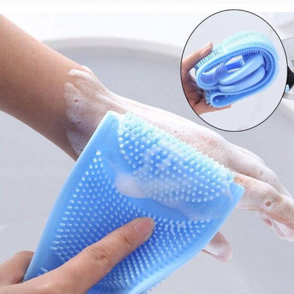 Cepillo Exfoliante de Espalda con Correa - Silicona Suave