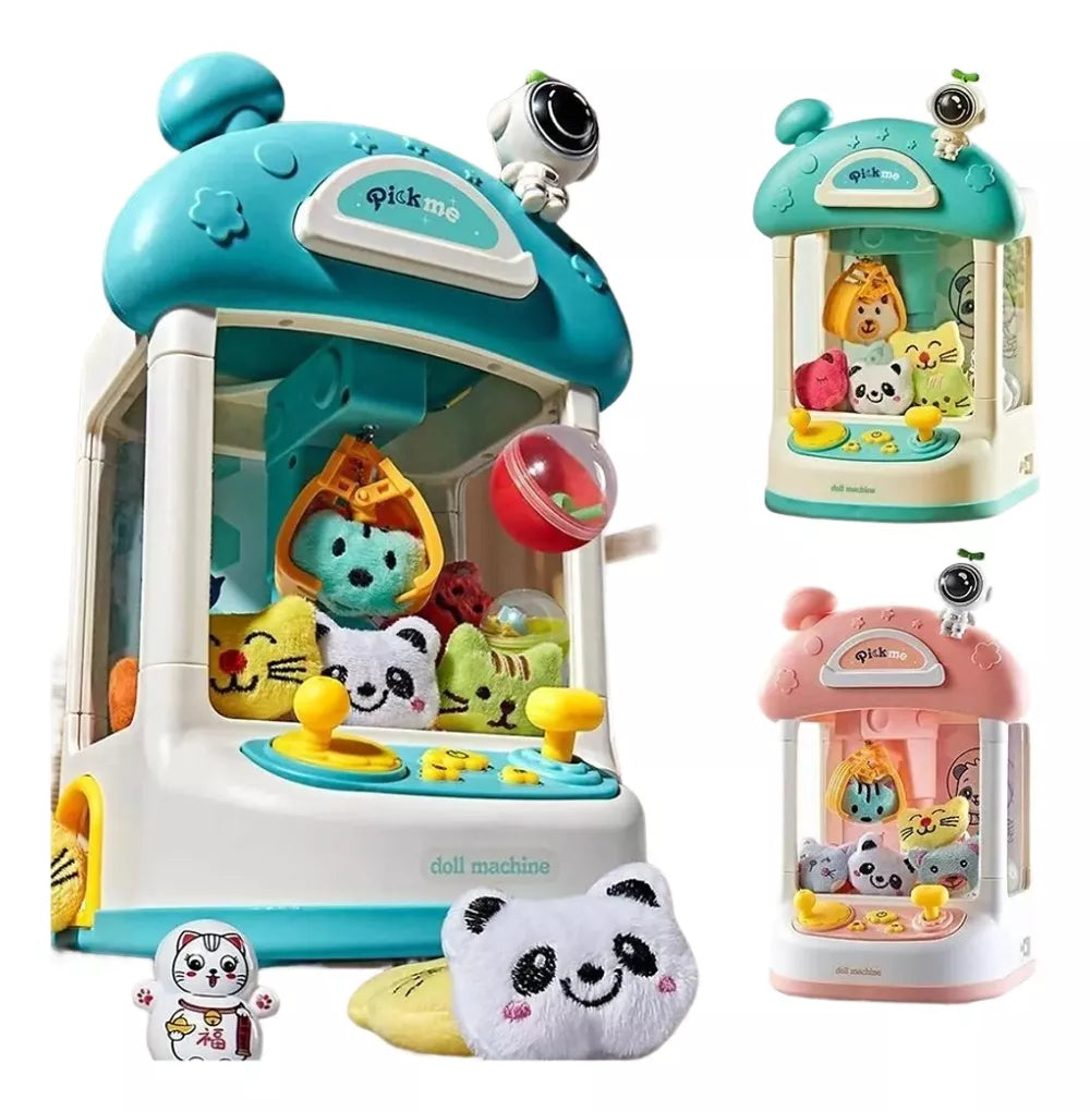 Mini Máquina Atrapapeluches XL con garras – juego de destreza para niños