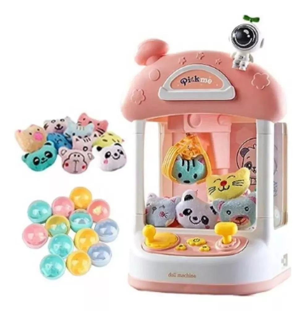Mini Máquina Atrapapeluches XL con garras – juego de destreza para niños
