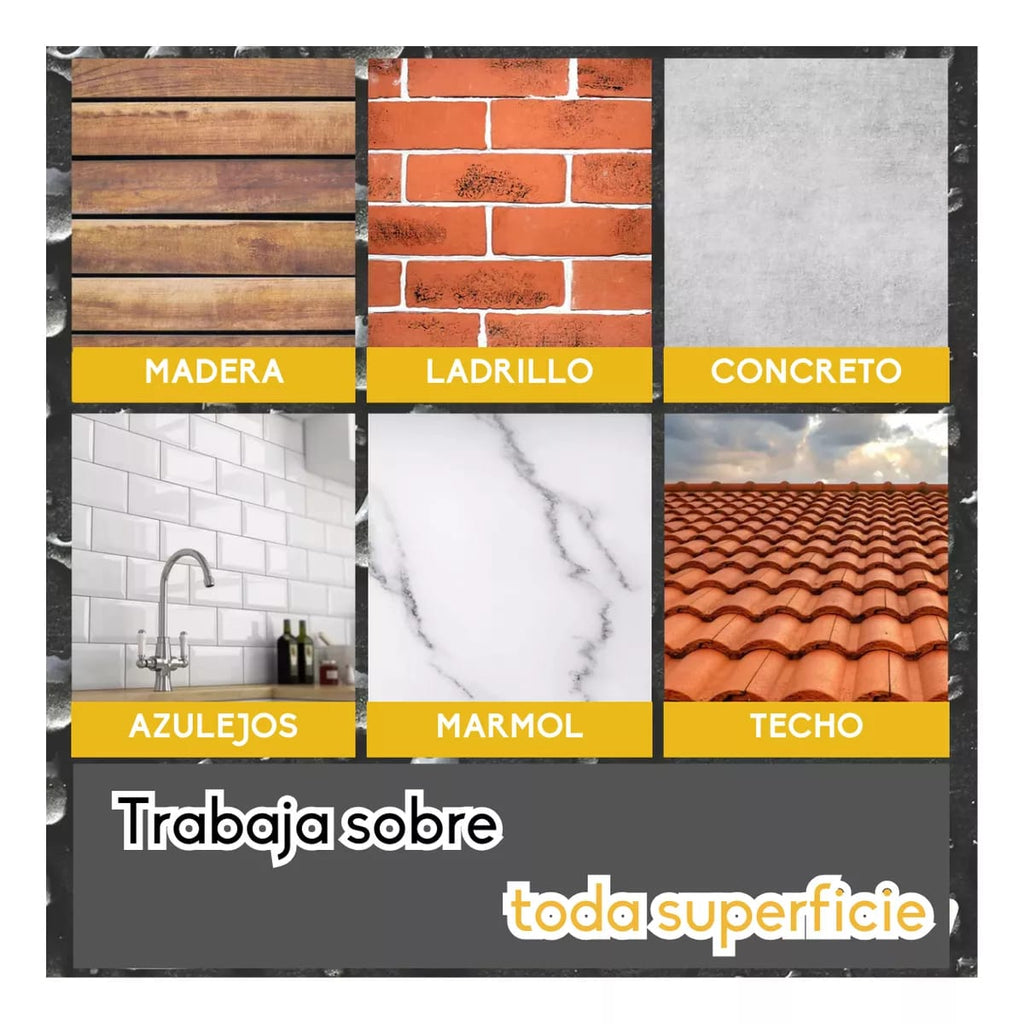 Sellador Impermeabilizante Líquido con Brocha - Repara Techos y Grietas