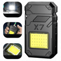 Luz de Emergencia X7 USB - Encendedor Eléctrico + Linterna LED + Llavero 3 en 1