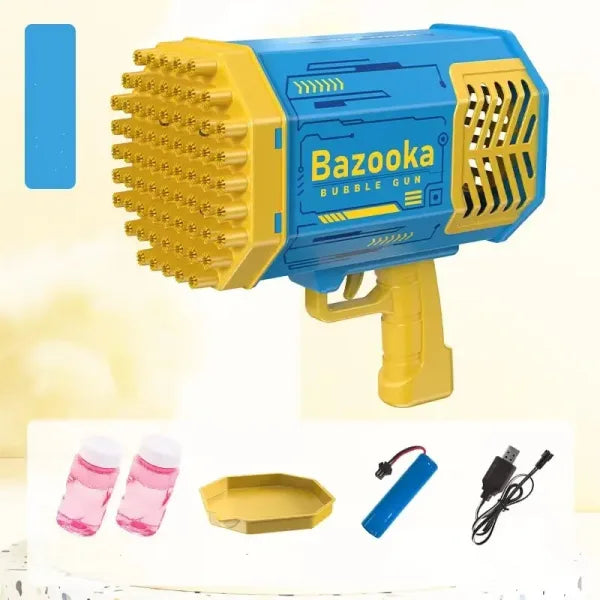 Bazooka Lanza Burbujas Infantil - Diversión al Aire Libre