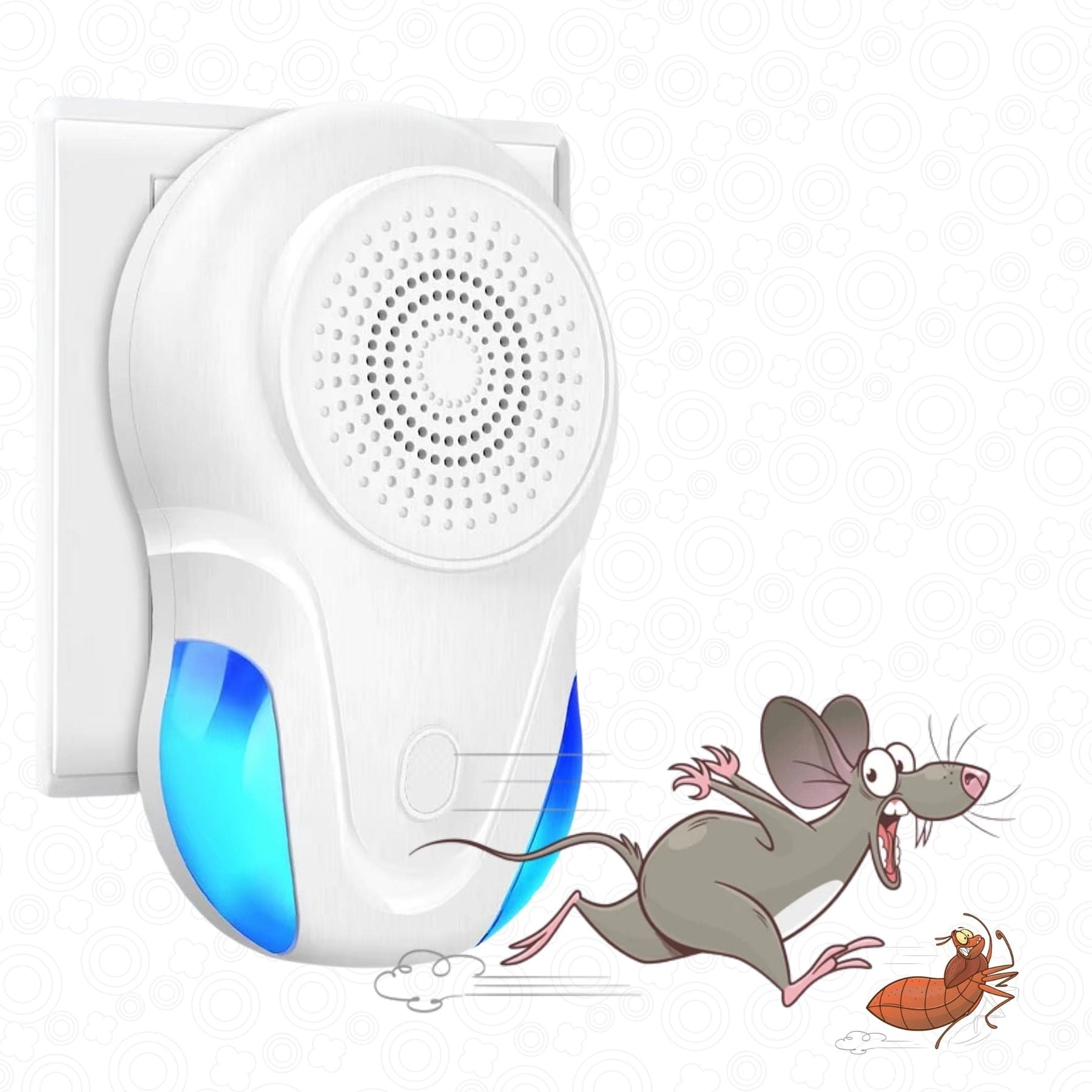 Repelente Ultrasónico de Plagas - Mosquitos, Cucarachas y Ratones | Sin Químicos