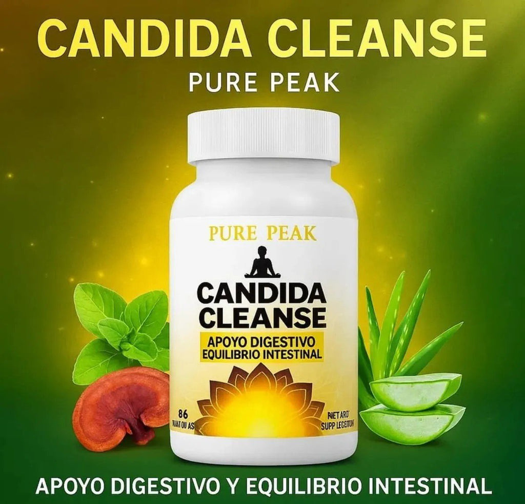 Candida Cleanse ingredientes naturales apoyo digestivo y equilibrio intestinal